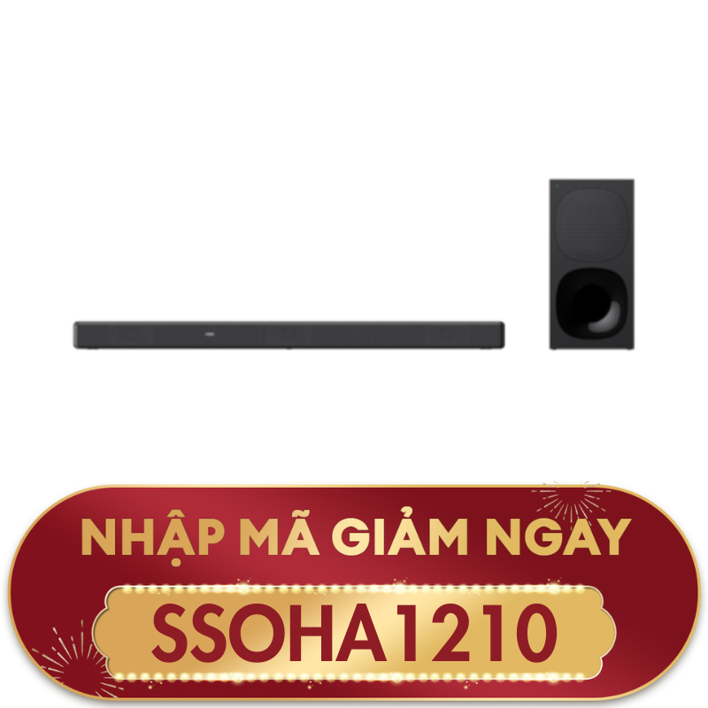 [NHẬP MÃ SSOHA1210, GIẢM NGAY 10%] Loa thanh Dolby Atmos®/ DTS:X™ 3.1 kênh | HT-G700