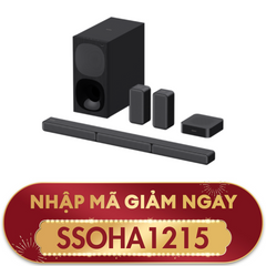 [NHẬP MÃ SSOHA1215, GIẢM NGAY 15%] Hệ thống Home Cinema 5.1 kênh có loa sau không dây | HT-S40R