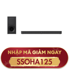 [NHẬP MÃ SSOHA125, GIẢM NGAY 5%] Loa thanh 2.1 kênh với loa subwoofer không dây mạnh mẽ | HT-S400