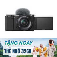 [ĐĂNG KÝ MYSONY, GIẢM NGAY 200K] Máy ảnh kỹ thuật số ống kính rời ZV-E10
