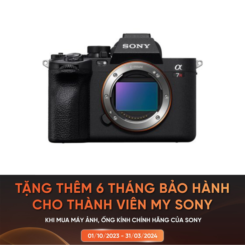 Máy ảnh full-frame độ phân giải cao α7R V (BDOMS)