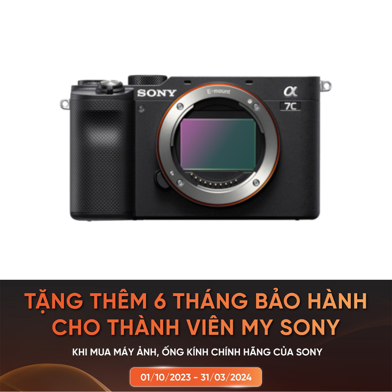 Máy ảnh full-frame nhỏ gọn Alpha 7C (BDOMS)